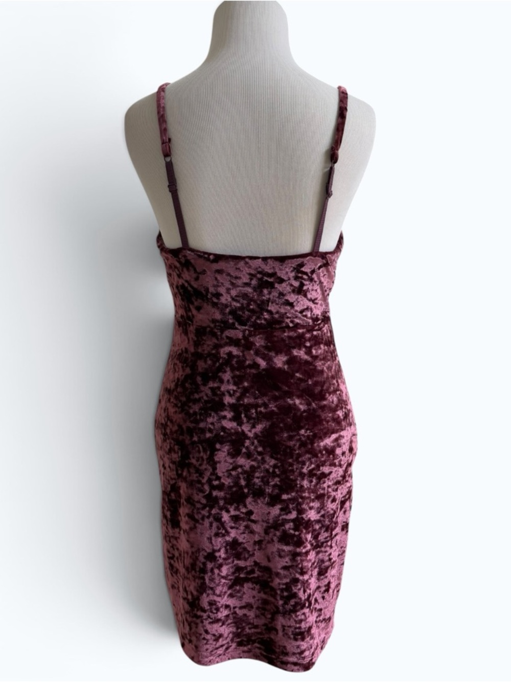 Free People Come Together Velvet Twist Front Bodycon Dress, Size S, MSRP $88 - Picture 7 of 9